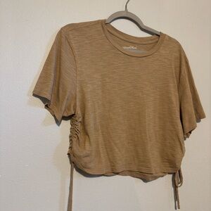 Cropped tee worn once